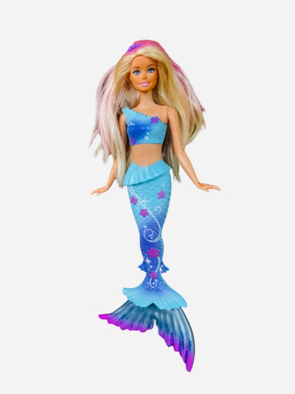 Barbie Flower Magic Mermaid Toy Doll with Surprise Blooming Flowers 2013